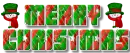 Merry Christmas with snowmen