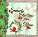 Pami - Season's Greetings - Candy Canes - Greenery