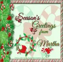 Martha - Season's Greetings - Candy Canes