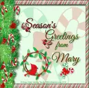 Mary - Season's Greetings - Candy Canes