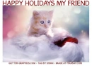 HAPPY HOLIDAYS MY FRIEND