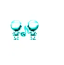 SevenSwimmingLavaLampsAqua