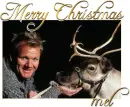 MERRY CHRISTMAS.. Mel, GORDON RAMSAY, TEXT