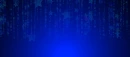 Blue Starry Christmas Background