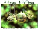 HAPPY HOLIDAYS, ORNAMENTS, CHRISTMAS, TEXT