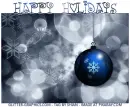 HAPPY HOLIDAYS, ORNAMENTS, CHRISTMAS, TEXT