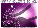 HAPPY HOLIDAYS TO YOU, CHRISTMAS, TEXT