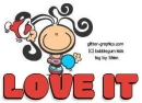 LOVE IT, BUBBLEGUM KIDS, TOONS, TEXT