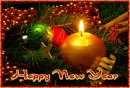 New Year Candle