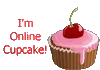 I'm Online Cupcake