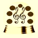 SmilingFacesMusicalGlobe