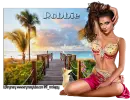 BEACH SCENE - ROBBIE