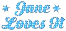 Blue Polka Dots - Jane