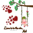 Mel - Hearts - Girl On Swing - Tree  