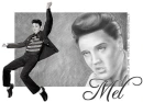 Mel, ELVIS PRESLEY, FIRST NAMES, TEXT