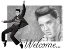 Welcome... CELEBRITY, ELVIS PRESLEY, ROCK N ROLL, TEXT
