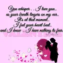 He Whispered - His Heart - Guy and Girl 