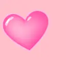 Double Disapearing Pink Hearts