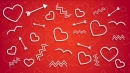 VALENTINES DAY HEART BACKGROUND