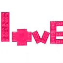 BuildLoveUpLegosPink