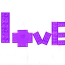BuildLoveUpLegosPurple