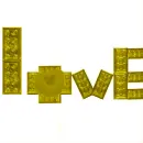 BuildLoveUpLegosYellow