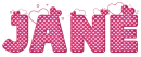 BE MINE HEARTS PINK - JANE