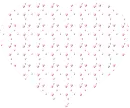 heart with small moving hearts