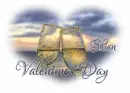 VALENTINES DAY.. Shian, HEART, GLITTER, TEXT