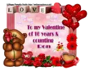 To my Valentine...Ron