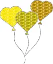 heart shaped balloons