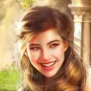 Girl with brown hair