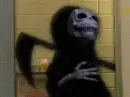 laughing evil creature gif