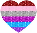 heart in various colors