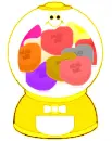 LoveMachineYellowMulticolorHearts