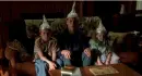 father & children with tin foil hats gif