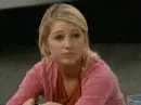 lady making an ick face