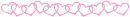Pink Glitter Heartline