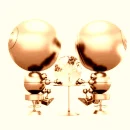 LoveandPeaceRoseGoldCouple