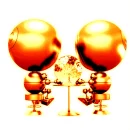 LoveandPeaceTreeOrangeCouple