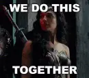 Superwoman "we do this together"
