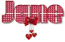 Animated hearts - Jane