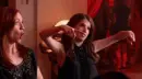 lady waving hands saying BOOM !
