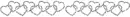 entwined hearts line divider