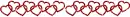 entwined hearts line divider