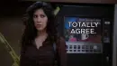 lady saying "Totally Agree"