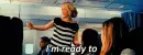 lady saying "I'm ready to PAAAAAAARTY"