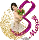 8 March