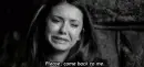 lady crying saying "Please, come back to me."