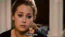 lady crying "I miss you"